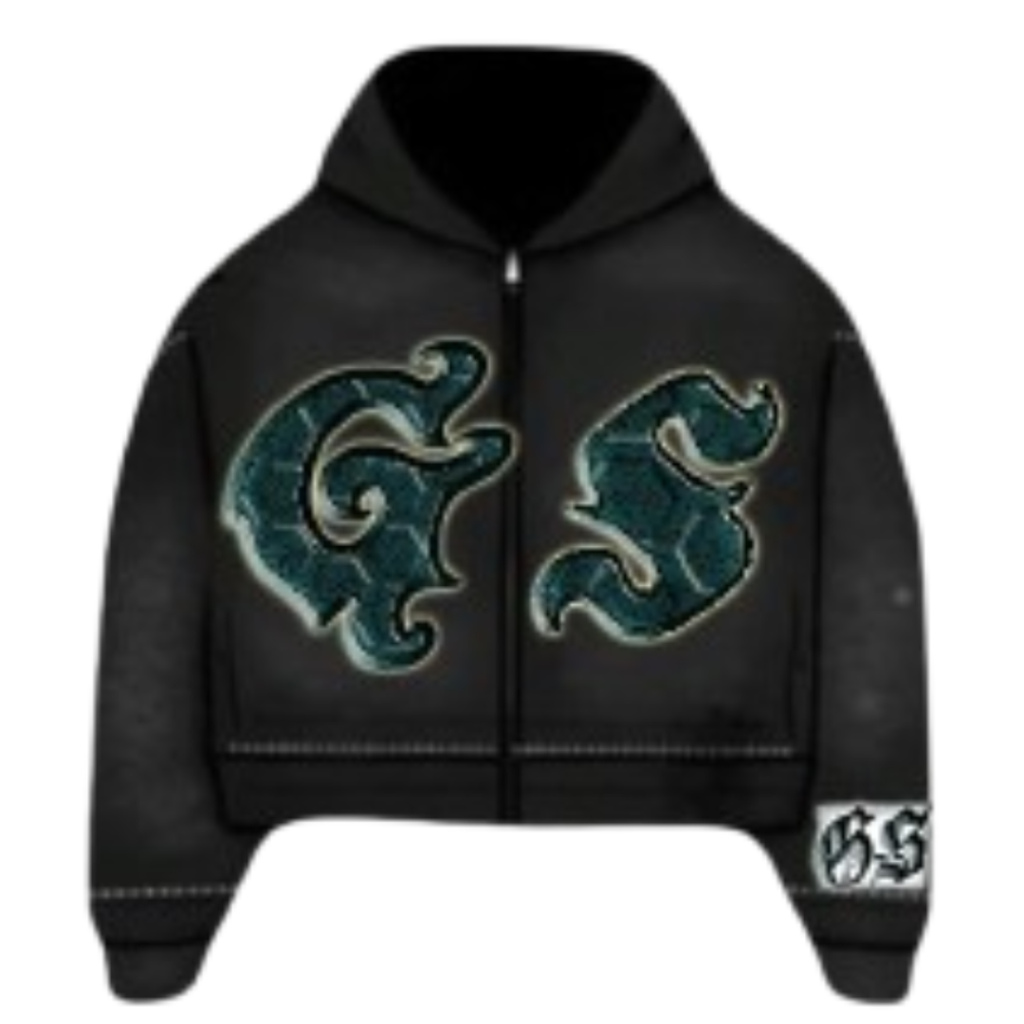 Grace Saint™ GS Chenille Zip Hoodie – "Reap In Due Season" Edition